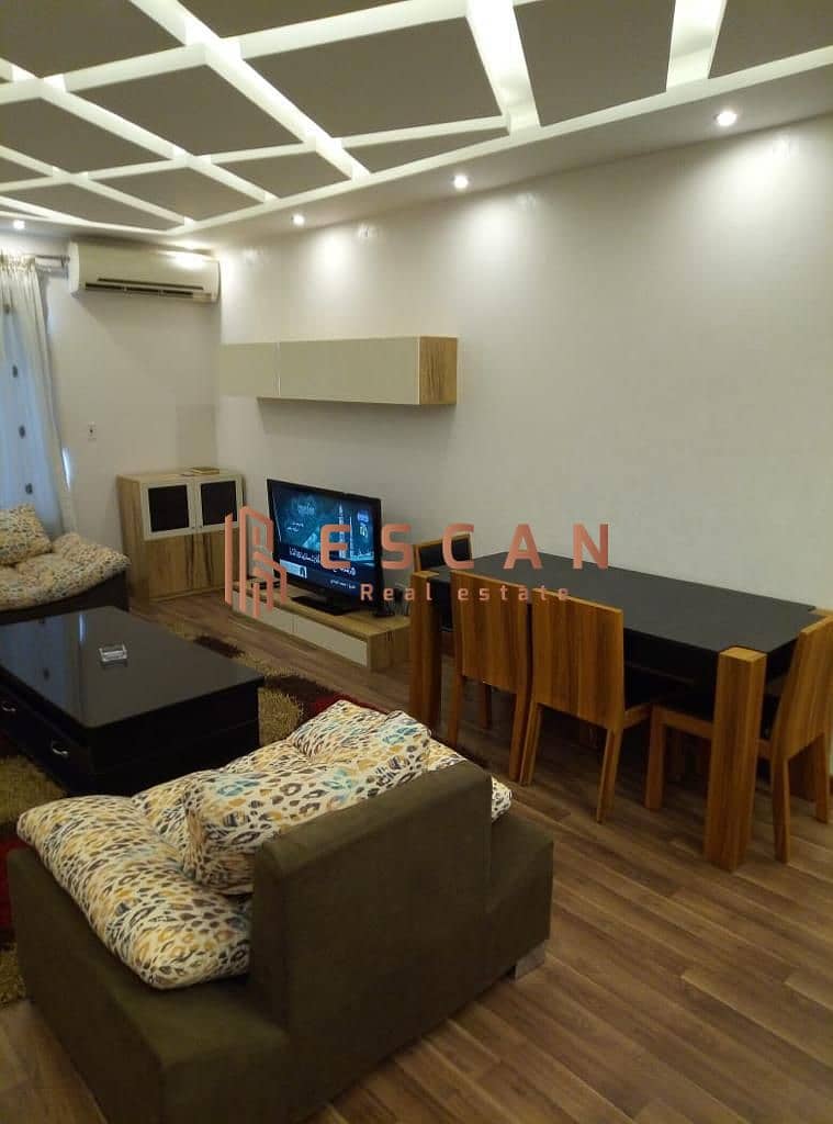 Furnished apartment for rent in Al Rehab 90 m, near the old market and food court 3