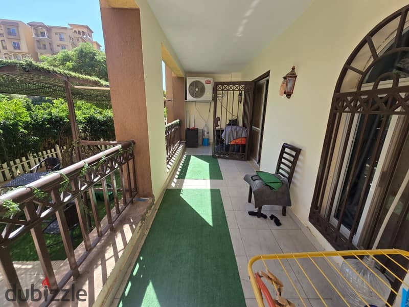 For Sale in Madinaty - Ground Floor Apartment with 5