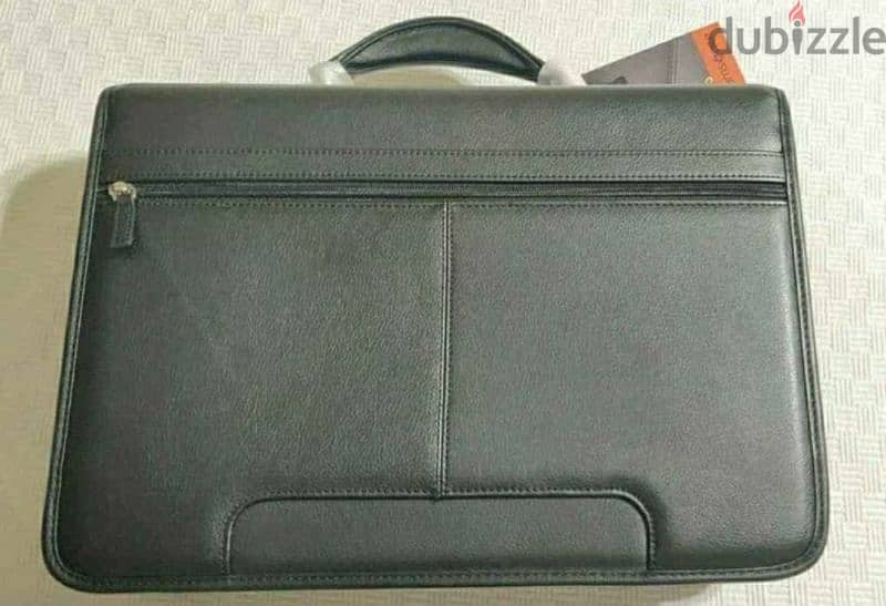 Samsonite Leather Flapover Briefcase 7