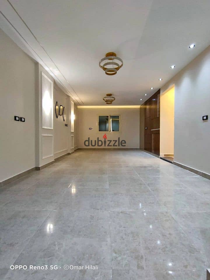 155 meters apartment, fully finished, with air conditioners, VIP VIEW, in Revali Compound, directly in front of Hyde Park, in the Fifth Settlement. 8