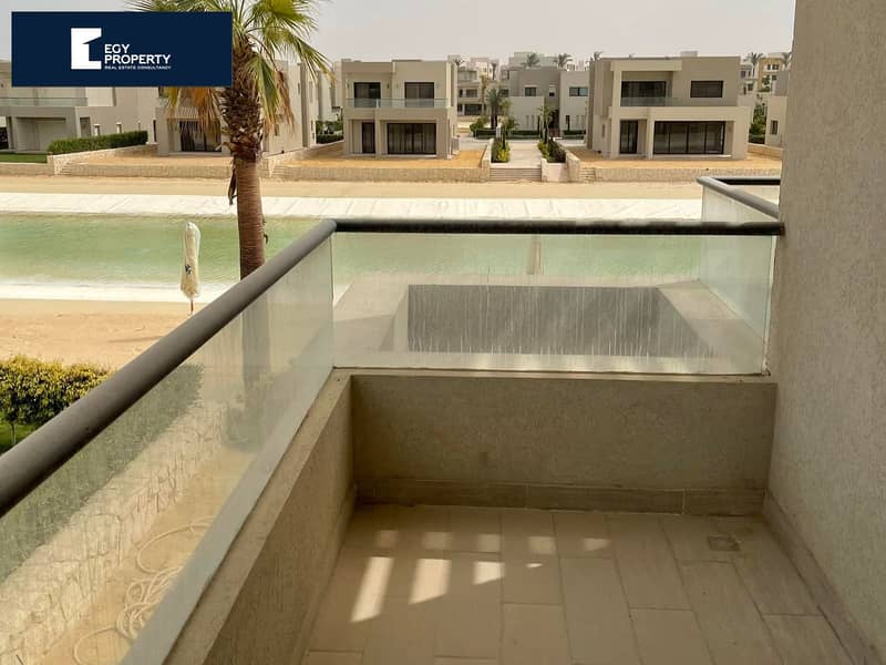 Enjoy the lagoon view from your new chalet in Azha Sokhna ready to live fully finished with brand new furniture 4