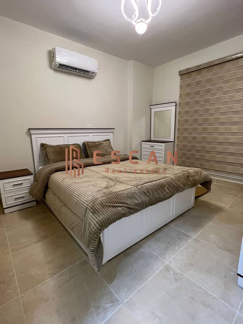 Hotel apartment, the first furnished residence for rent in Madinaty 0