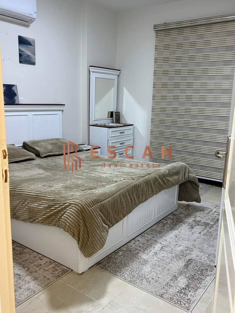 Hotel apartment, the first furnished residence for rent in Madinaty 5