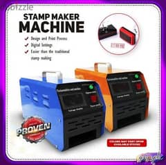 ماكينة عمل الاختام الفورية Flash stamp مع 500 جنيه خامات هديه 0