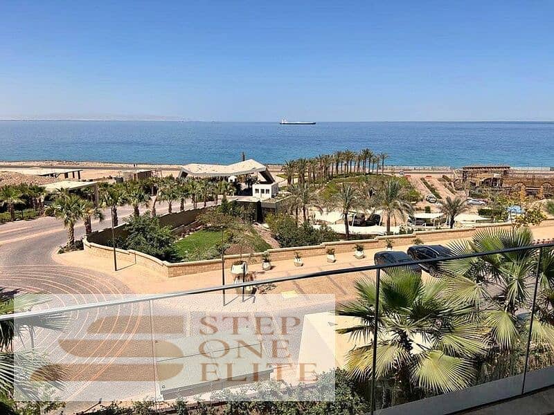 Chalet for sale, Sea View, directly on the sea, in Ain Sokhna Hills 13