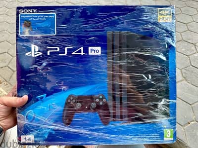 Ps4 Pro - Playstation 4 Pro 1 Terabyte 4K Full BOX Excellent condition