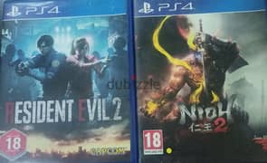 Resident evil 2 + Nioh 2 0