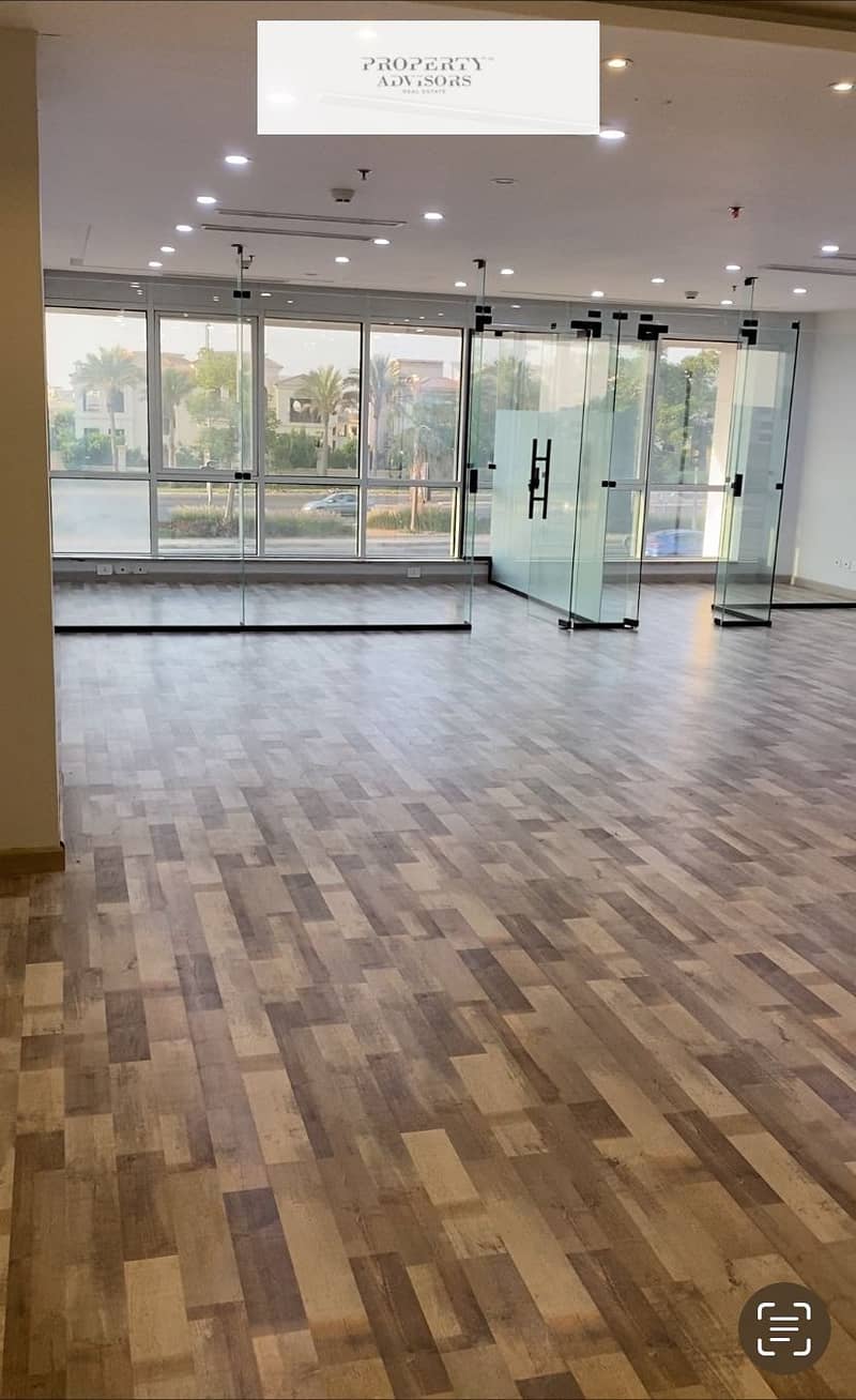 OFFICE for Rent in Trivium Complex New Cairo Prime Location and price Fully Finished Ready to Move 2