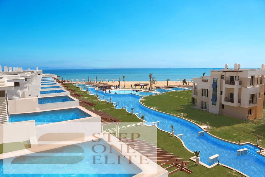 Chalet for sale (3 rooms), lowest price in BlueBlue, Ain Sokhna, sea view 0