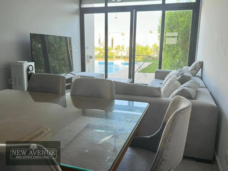 Twin house sea view in Ceasar bay, fully furnished ,2nd row, Bua 170 m2,4 bedrooms,4 bathrooms, Nany’s room 4