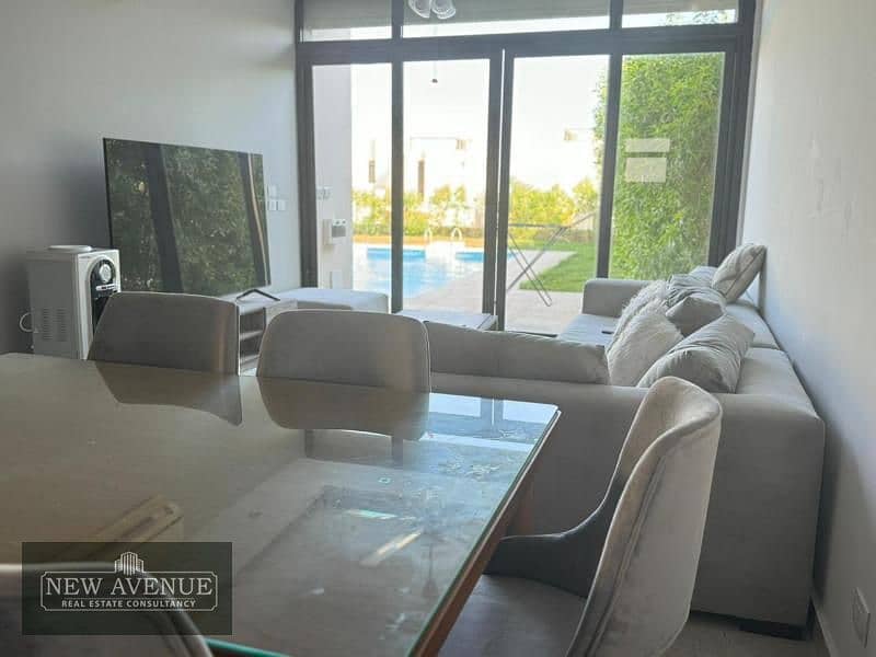 Twin house sea view in Ceasar bay, fully furnished ,2nd row, Bua 170 m2,4 bedrooms,4 bathrooms, Nany’s room 5