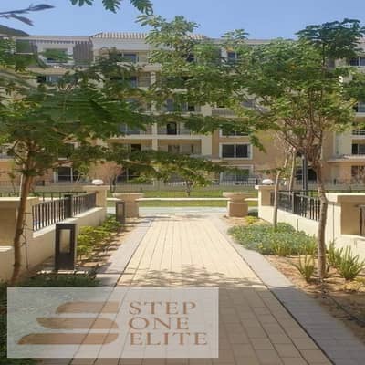 Ground floor apartment with private garden for sale in the most prestigious location in New Cairo at a huge discount