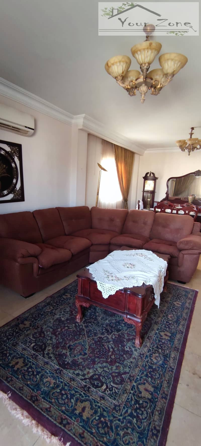 Furnished apartment for rent in Sheikh Zayed  Mini Compound Rawdat Al Mohandiseen 1