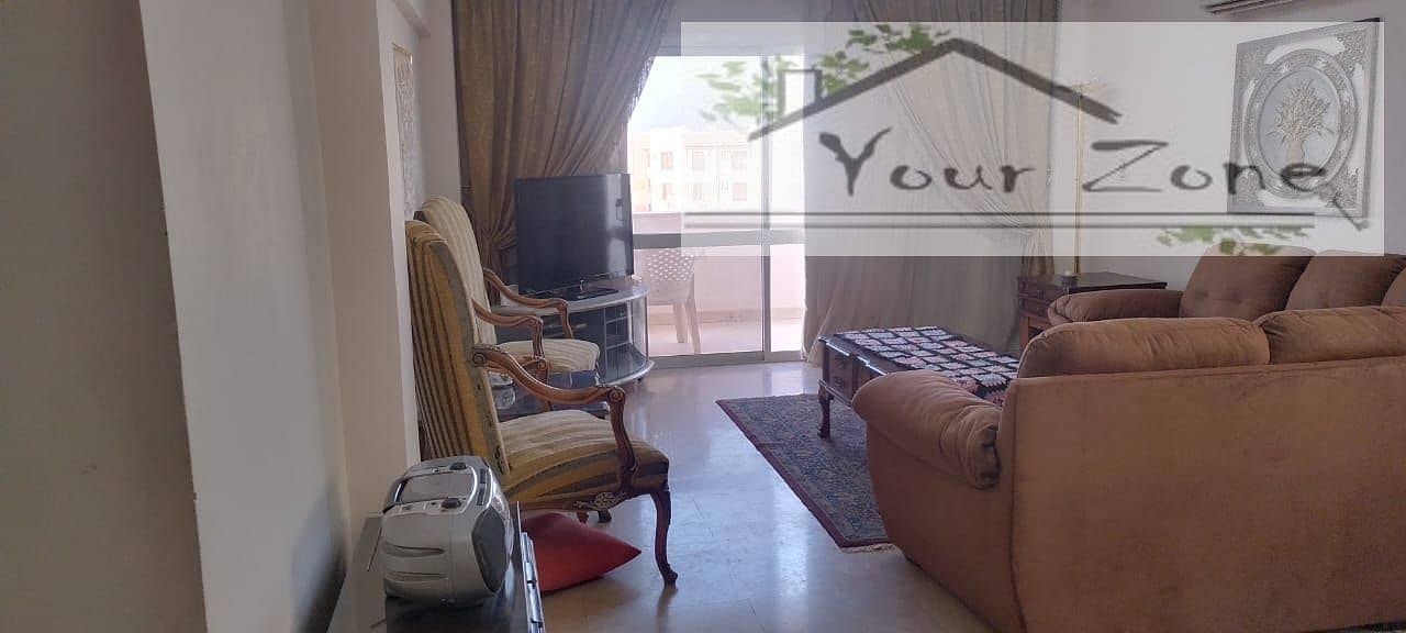 Furnished apartment for rent in Sheikh Zayed  Mini Compound Rawdat Al Mohandiseen 4