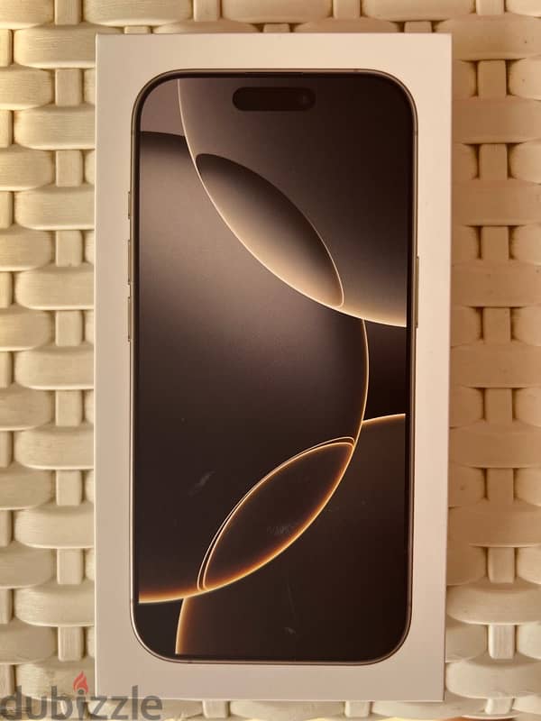 Iphone 16 pro new from UAE 1