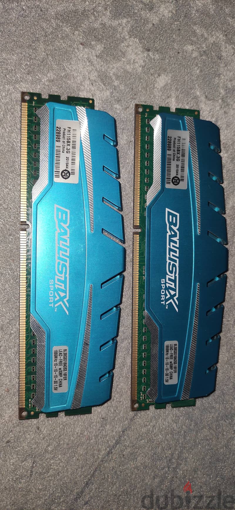 رامات Ballistix Sport -DDR3- 1866MHz-8×2GB 0