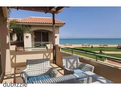 Chalet for sale with clear sea view, ready to move , in La Vista Gardens ain sokhna  ain sukhna 0