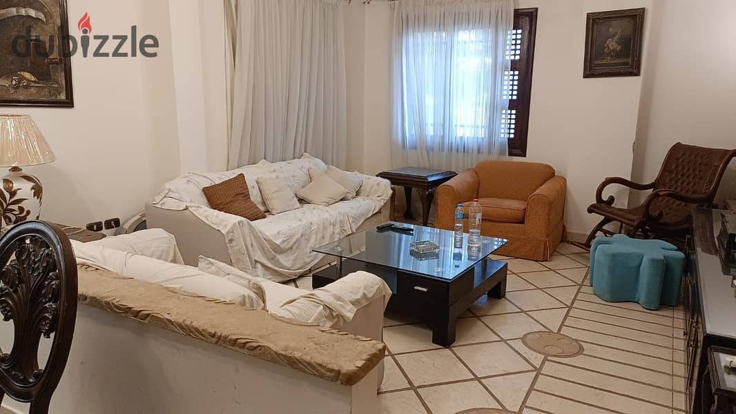 Furnished duplex 270 meters with a garden for rent near Hassan Al-Sharbatly Mosque 4