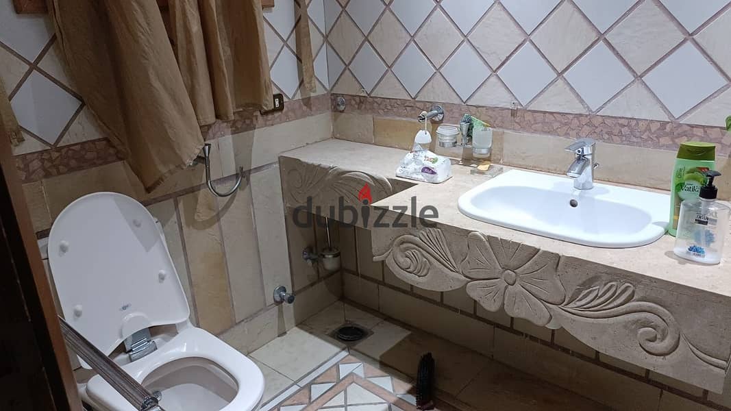 Furnished duplex 270 meters with a garden for rent near Hassan Al-Sharbatly Mosque 18