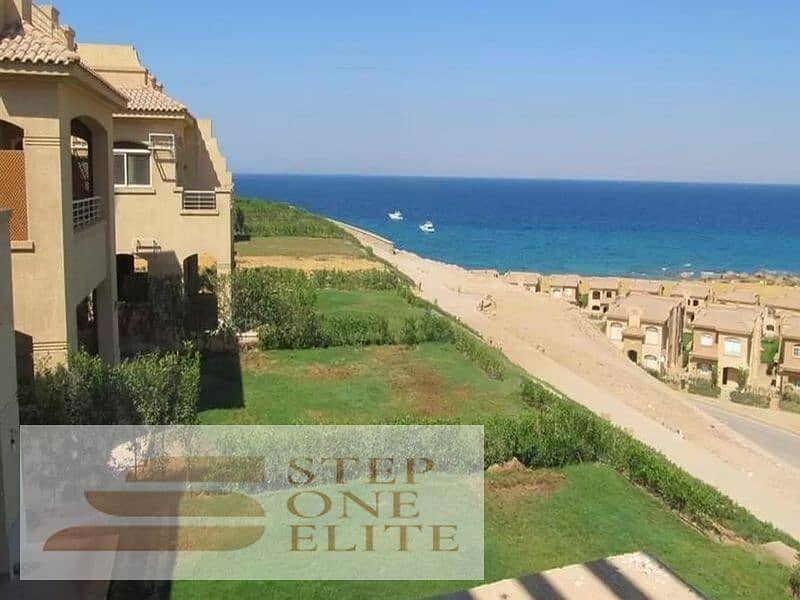 At a very special price, a chalet for sale, sea view, in Telal Ain Sokhna 2