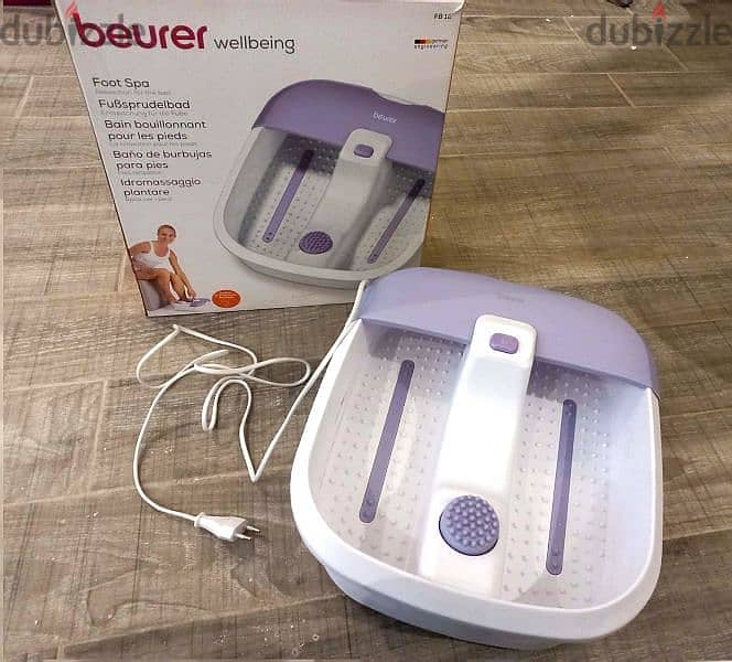 Beurer foot spa fb12 جهاز فوت سبا مساج للقدمين 3