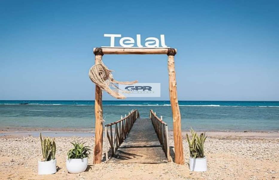 Chalet for sale, fully finished, with direct view on the sea, in Telal Ain Sokhna 2