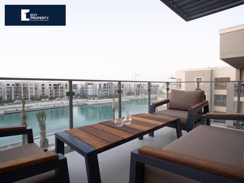 Move Now !! Chalet Direct To The Marina and The Sea For Sale Fully Furnished in Marina Marassi  North Coast 9