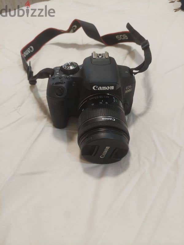 canon 800d استعمال خفيف جدا شتر قليل 0