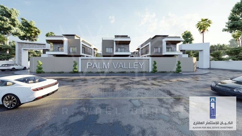 At a competitive price. . Twin house 277 m for sale in installments in New Zayed in Palm Valley 28