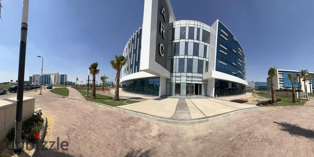 Office for rent fully finished ARC building Smart Village Sheikh Zayed 3