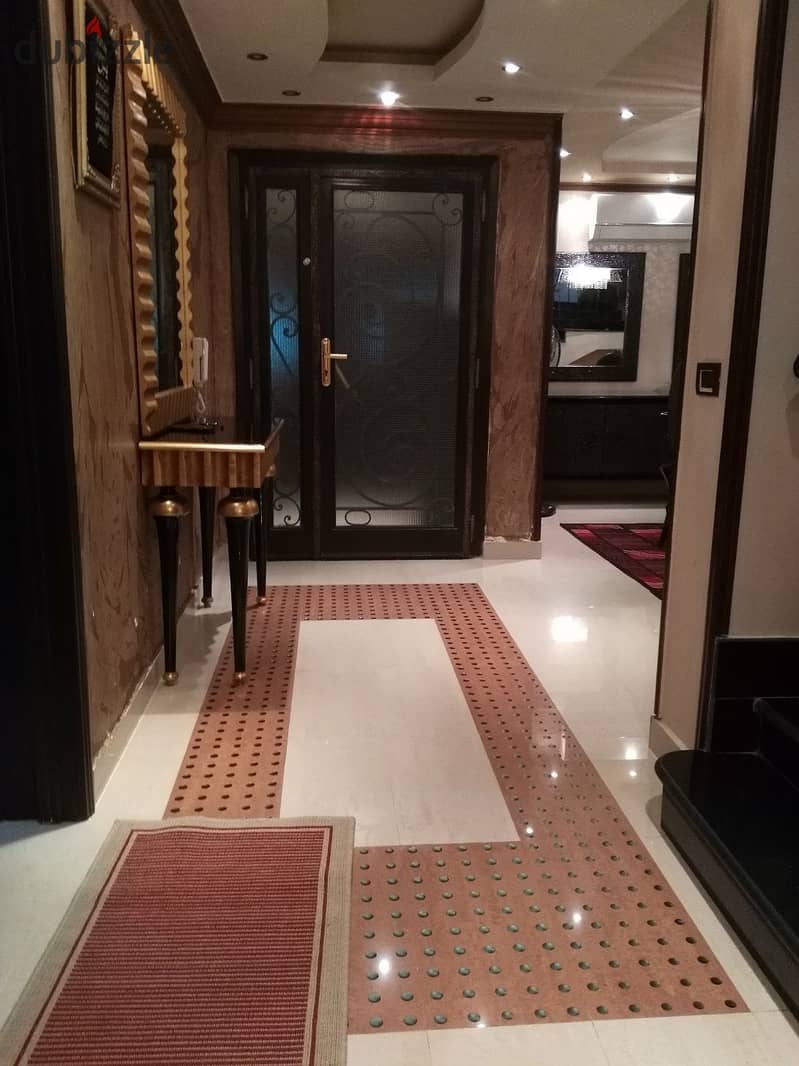 For rent fully furnished twin house in Greens Compound - Dorra - Sheikh Zayed 4