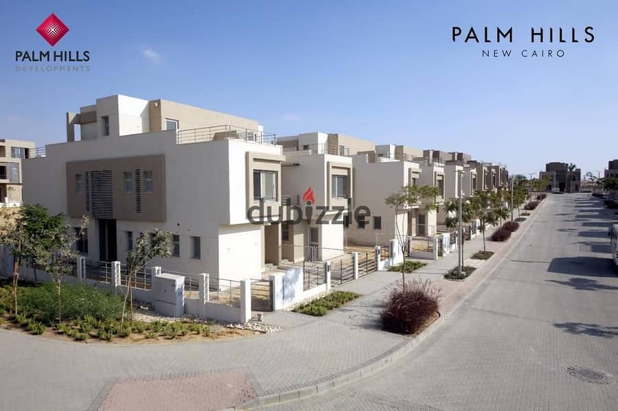 فيلا 385م للبيع في بالم هيلزنيو كايرو Palm Hills New Cairo ريسيل بموقع متميز بالتجمع الخامس 3