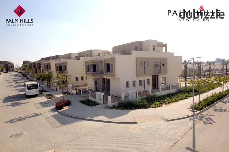 فيلا 385م للبيع في بالم هيلزنيو كايرو Palm Hills New Cairo ريسيل بموقع متميز بالتجمع الخامس 4