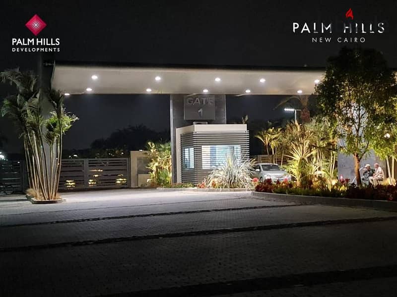 فيلا 385م للبيع في بالم هيلزنيو كايرو Palm Hills New Cairo ريسيل بموقع متميز بالتجمع الخامس 9