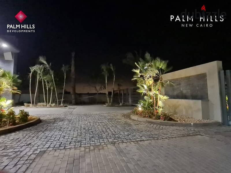 فيلا 385م للبيع في بالم هيلزنيو كايرو Palm Hills New Cairo ريسيل بموقع متميز بالتجمع الخامس 14