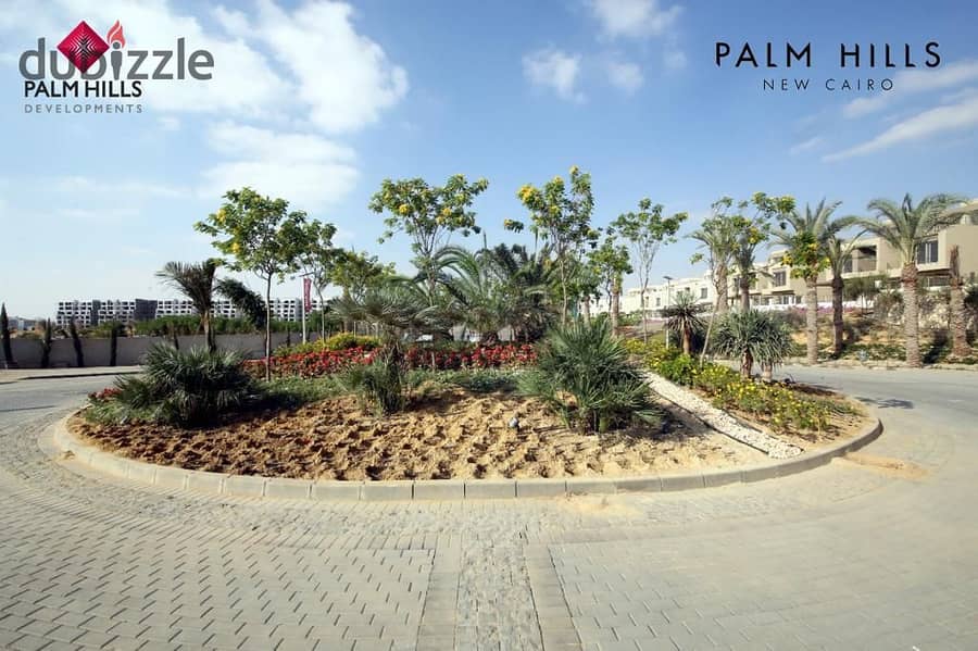 فيلا 385م للبيع في بالم هيلزنيو كايرو Palm Hills New Cairo ريسيل بموقع متميز بالتجمع الخامس 19