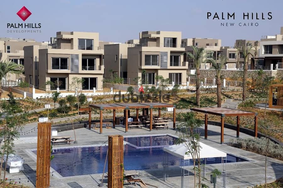 فيلا 385م للبيع في بالم هيلزنيو كايرو Palm Hills New Cairo ريسيل بموقع متميز بالتجمع الخامس 26