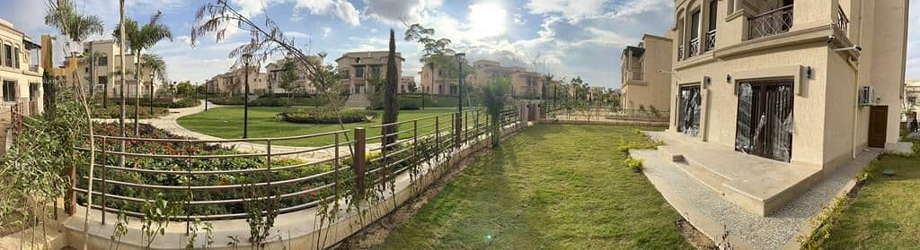 Rented villa for investment Villa For Sale Ready to Move High End Fully Finished With AC's wide garden & iconic tower View Resale Madinaty New Cairo 2