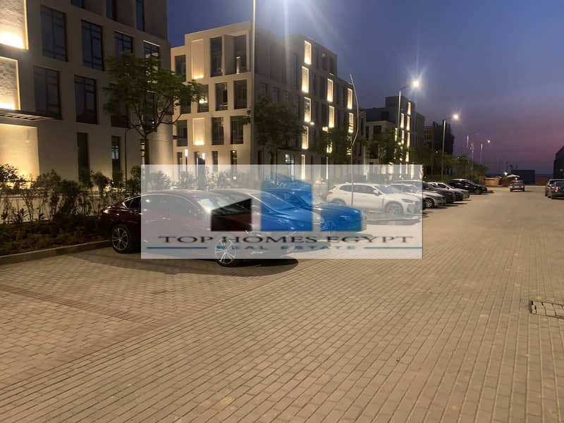 Office Space for rent 129 SQM fully finished with ACs in District 5 - New Cairo 3