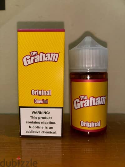 premium liquid - graham slam 30ml - 3mg