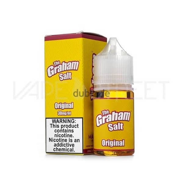 premium liquid - graham slam 30ml - 3mg 1