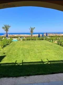 chalet RTM with private garden and full sea view for sale in La Vista Gardens Ain Sokhna