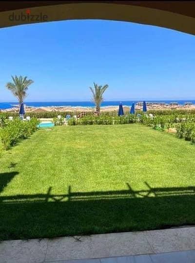 شاليه فوري بحديقه خاصه فيو كامل للبحر للبيع في لافيستا جاردنز العين السخنه La Vista Gardens Ain Sokhna