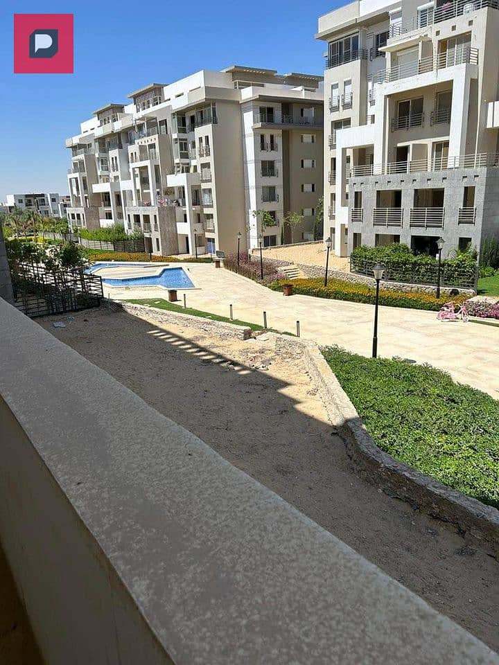 Double view apartment for sale in Hyde Park, Fifth Settlement, in front of Mivida Compound, next to the American University, delivery soon, Hyde Park 3