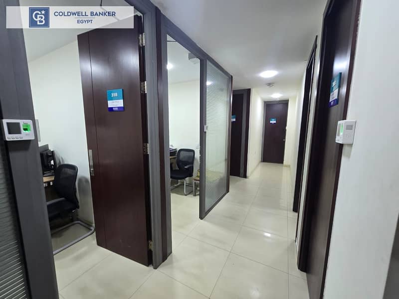 Fully Finished Admin Office 1100 sqm for Rent in a prime location in sheraton with a very good price 3