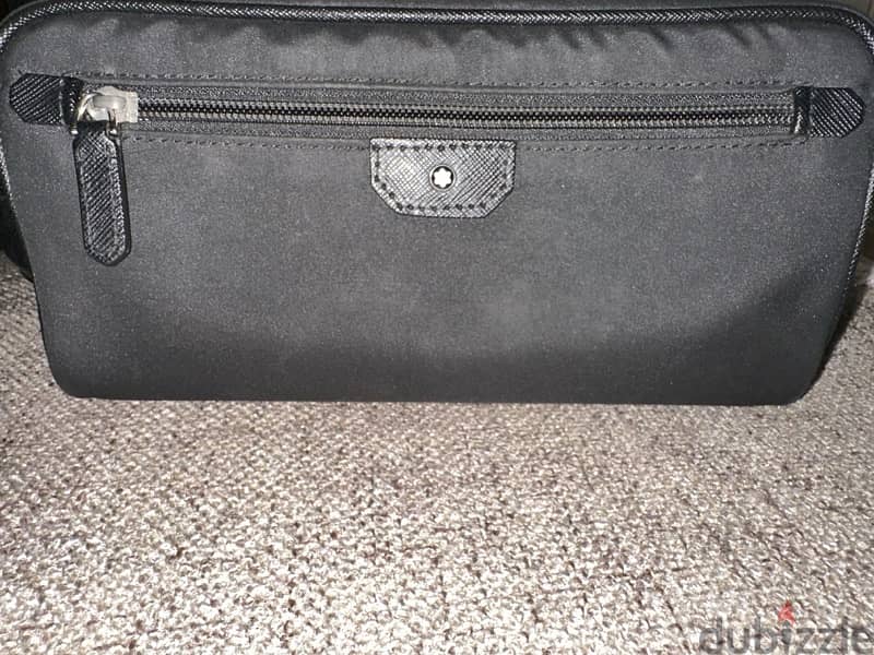 Mont Blanc authentic Sartorial Jet wash bag 1