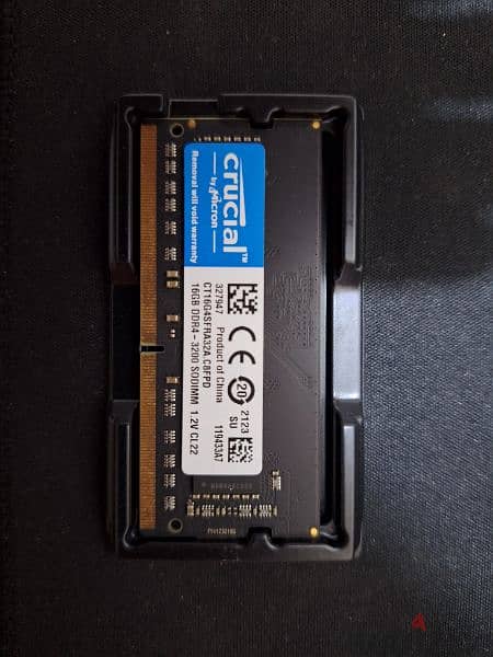 CRUCIAL LARTOP RAM 16 GB DDR4 3200 MZ CL22 1