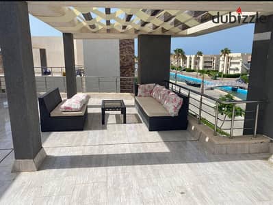 بينت هاوس 193للبيع م + 95م روف في العلمين - الساحل الشمالي علي المارينا penthouse for sale north coast mazarine ALAMIN