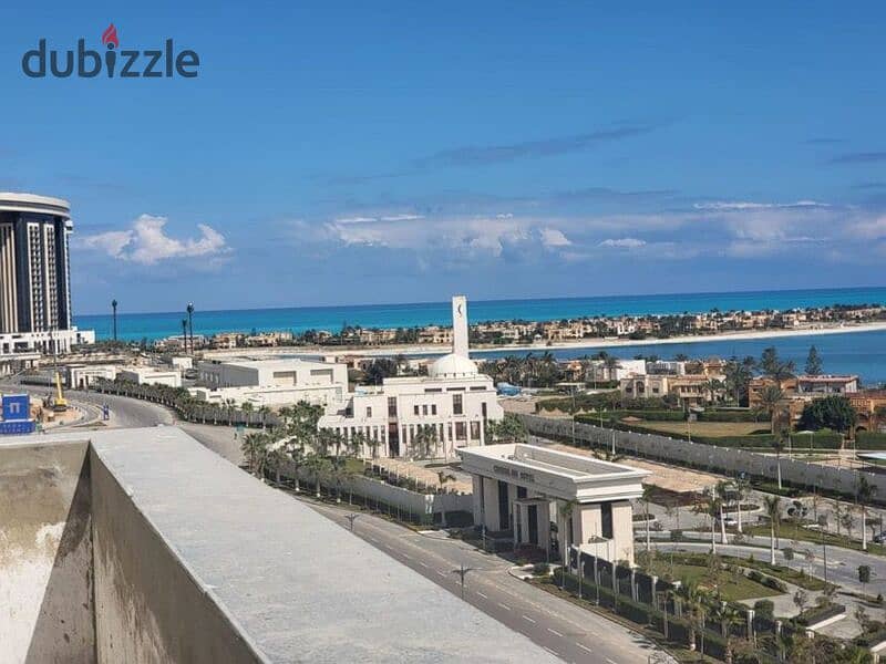 بينت هاوس 193للبيع م + 95م روف في العلمين - الساحل الشمالي علي المارينا penthouse for sale north coast mazarine ALAMIN 1