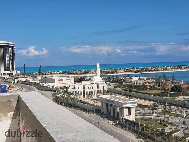 بينت هاوس 193للبيع م + 95م روف في العلمين - الساحل الشمالي علي المارينا penthouse for sale north coast mazarine ALAMIN 2